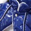 Baby Jacket Baby Boys Snowsuit Newborn Winter Coat Jumpsuit Toddler Warm Hooded Romper for Infant Girls Snow Suit Wear (Blue, 0-6 Months) view 4