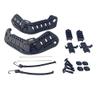 Airsoft Paintball Military Side Rail Set Guide Accessories for MICH PASGT Helmet Multi Color (Black) view 1