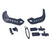 Airsoft Paintball Military Side Rail Set Guide Accessories for MICH PASGT Helmet Multi Color (Black) view 2