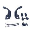 Airsoft Paintball Military Side Rail Set Guide Accessories for MICH PASGT Helmet Multi Color (Black) view 3