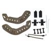 Airsoft Paintball Military Side Rail Set Guide Accessories for MICH PASGT Helmet Multi Color (Flat Dark Earth) view 2
