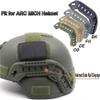 Airsoft Paintball Military Side Rail Set Guide Accessories for MICH PASGT Helmet Multi Color (Flat Dark Earth) view 3
