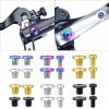 SPONGL Cylinder Cap Screws,Hydraulic Brake Separate Oil Cylinder Lid Bolts Bikes Hydraulic Disc Brake Bolts Hydraulic Brake Brake Levers Screws view 2