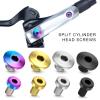 SPONGL Cylinder Cap Screws,Hydraulic Brake Separate Oil Cylinder Lid Bolts Bikes Hydraulic Disc Brake Bolts Hydraulic Brake Brake Levers Screws view 3