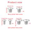 SPONGL Cylinder Cap Screws,Hydraulic Brake Separate Oil Cylinder Lid Bolts Bikes Hydraulic Disc Brake Bolts Hydraulic Brake Brake Levers Screws view 4