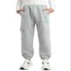 Echinodon Boys Sweatpants Fleece Jogging Bottoms Kids Athletic Workout PE Joggers Boys Track Pants Grey B 150