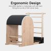 Li Fitness Pilates Ladder Barrel, Pilates Bucket Wooden Spine Corrector Pilates Machine for Balance Training, Core Strengthening and Stretching view 2