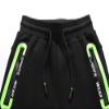 Echinodon Boys Sweatpants Fleece Jogging Bottoms Kids Athletic Workout PE Joggers Boys Track Pants Black 160 view 4