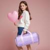Dance Bag for Girls Duffle Bag Girls Overnight Bags Sleepover Gym Gymnastics Bags with Shoe Compartment and Wet Pocket,Leopard Shape view 2