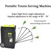 YANDDEA Portable Tennis Ball Machine, Three-Position Adjustable Pull Rod, Dual-Mode Control, Remote Control and Mobile Phone Control, No Worries for Single Person Training view 4