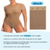 DKUUPEX Women's Bodysuits Extender Snap, Shapewear Bodysuit Crotch Extenders, Adjustable & Elastic for Adding Length(Lenth: 4 Inches,3P,Sienna) view 4