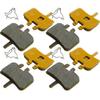 RPHXME 4 Pair Bike Brake Pads Ceramics Mountain Bike Bicycle Disc Brake Pads/Fit for Hayes HFX-Mag HFX-9 Series MX1 Parts Accessories view 2