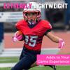 AIGEVTURE Youth Football Gloves Kid Receiver Gloves Boys Girls Unmatched Grip Great Gift (Pink and White, Youth L&Adult XS) view 2