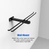 CKKNILV Sports Ball Storage Stand Badminton Racket Hook Storage Rack, Double Side Wall Mount Tennis Racket Display Stand, for Kindergarten/Garages/Clubs/Home, Metal Steel Frame view 3