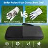 Golf Glove Holder Case, Golf Bag Organizer Hard Protective Case with Glove Shaper ,Pocket & Slots Store Golf Accessories and Personal Items Multifunctional Storage Golf Bag Gift for Men Women Golfers view 3