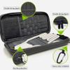 Golf Glove Holder Case, Golf Bag Organizer Hard Protective Case with Glove Shaper ,Pocket & Slots Store Golf Accessories and Personal Items Multifunctional Storage Golf Bag Gift for Men Women Golfers view 4