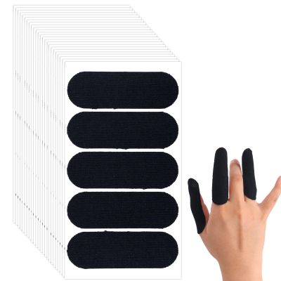 Gosknor 120pcs Bowling Finger Tape, Breathable Bowling Thumb Tape Elastic Protective Finger Insert Tape Essential Accessories for Bowlers Men Women Workout Support Sport(Black)