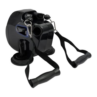 Rope Trainer Machine, 6 Gears of Resistance Adjustable Pull Rope Strength Training Equipment, Suction Cup Rope Training Device for Living Rooms, Offices, Gyms, Balconies