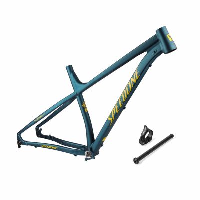BSFHQS 29ER Aluminum Alloy Mountain Bike Frame M/L Thru Axle 12x148mm Boost Frame Disc Brake XC Hardtail Frame,Max 2.35" Tire(Blue,29" M)