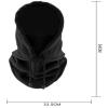 Balaclava Face Mask for Cold Weather - Windproof Ski Mask - Thermal Heavyweight Head Hood for Men and Women (US, Alpha, One Size, Orange) view 2