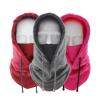 Balaclava Face Mask for Cold Weather - Windproof Ski Mask - Thermal Heavyweight Head Hood for Men and Women (US, Alpha, One Size, Orange) view 3