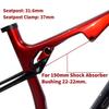 BSFHQS 29er Full Suspension Mountain Bike Frame 15/17in Carbon Frame XC Soft Tail Disc Brake Frame 150mm Travel 12 * 148mm Thru-Axle Boost BB92mm(29 * 17in) view 3