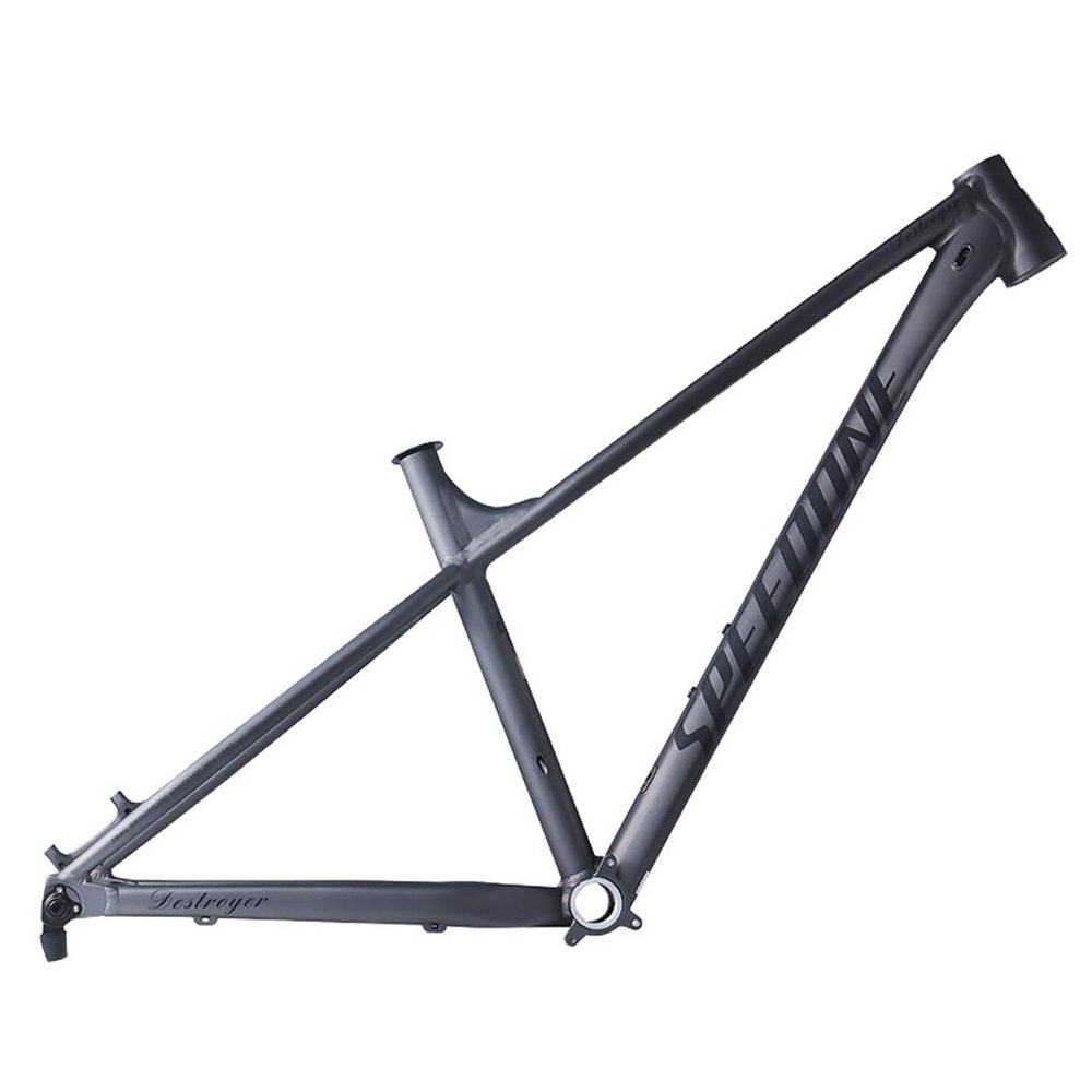 BSFHQS 27.5er 29er XC/AM Hardtail Mountain Bikes Frame,Max 2.35" Tire Aluminum Alloy Rigid Frame Disc Brake Racing Frame,Thru Axle 12x148mm Boost(Gray,L-29)
