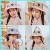 Cute Rabbit Hat Ear Moving Jumping Hat,Woollen Sunhat for Women Suitable for All Seasons,Moving pop up hat with Ears for Kids (US, Numeric Height, 52.5, Yellow) view 2