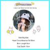 Cute Rabbit Hat Ear Moving Jumping Hat,Woollen Sunhat for Women Suitable for All Seasons,Moving pop up hat with Ears for Kids (US, Numeric Height, 52.5, Yellow) view 4