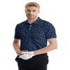 Funny Golf Polo Shirts Happy New Year Quick-Dry Polo Shirts Happy New Year Short Sleeve Golf Shirts Hawaiian Polo Shirts view 2