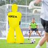 FORZA Giant Inflatable Soccer Dummy | Free Kick Defender Wall  77in Air Mannequin for Goalkeeper Practice  Heavy-Duty PVC Design for All-Weather Use (Without Pump, Yellow, with Carry Bag) view 2