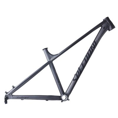BSFHQS 27.5er 29er XC/AM Hardtail Mountain Bikes Frame,Max 2.35" Tire Aluminum Alloy Rigid Frame Disc Brake Racing Frame,Thru Axle 12x148mm Boost(Gray,S-29)