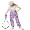 SANGTREE Girl's Cargo Pants Elastic Waist Drawstring Multi Pockets Loose Tapered Cargo Jogger Pants,Camo Pink Purple,13-14 Years Big Kid = Tag 170 view 2
