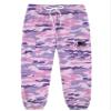 SANGTREE Girl's Cargo Pants Elastic Waist Drawstring Multi Pockets Loose Tapered Cargo Jogger Pants,Camo Pink Purple,13-14 Years Big Kid = Tag 170 view 3