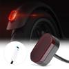 Yuezhongoo Rear Tail Light Brake Light, Electric Scooter Light Rear Tail Light Brake Light for Xiaomi M365 Brake Safety Warning Tail Light view 2