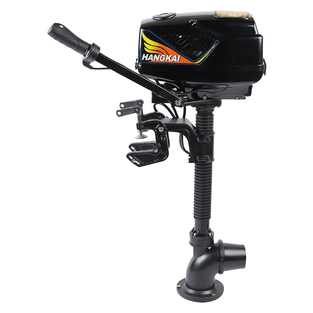 Jet Pump Electric Trolling Motor, 48V 4HP Outboard Motor Boat Engine with 1000W Pure Copper Core Brushless Motor, 180 Rotatable Stand, 551.16lbs Thrust