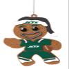 FOCO New York Jets NFL Gingerbread Man Holiday Ornament view 1
