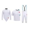WRYSQBHJYB 450N Fencing Uniform 3-Piece Set - Fencing Gear, Fencing Jacket for Foil Epee Saber Right Hand Fencer Athlet(40#) view 1