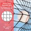 AOLIGEIJS 6'X6' Baseball Softball Practice Net,Pitching Net,Batting Net,with Baseball Tee,Bonus Strike Zone,Target and Bow Frame,for Hitting,Pitching,Catching view 3