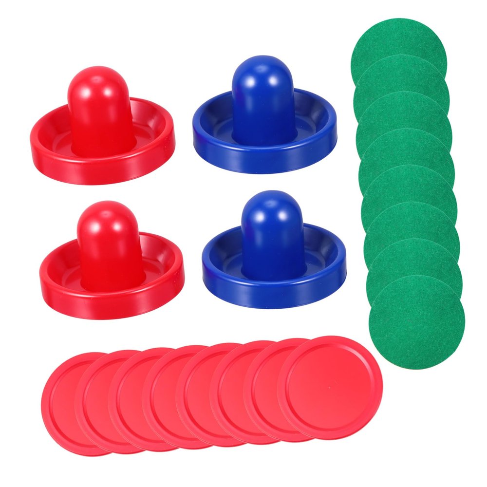 Toddmomy Complete Hockey Table Accessory Kit Air Hockey Paddle Puck Pusher Standard