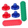 Toddmomy Complete Hockey Table Accessory Kit Air Hockey Paddle Puck Pusher Standard view 1