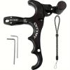 sntxmy Bow Release for Compound Bow 360 Rotatable Thumb Release for Compound Bow Archery Trigger Release (Black) view 1