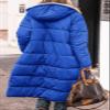 HINDOLA Long Puffer Coat Women's Winter Fashion Clothes Oversized Shearling Fleece Long Coats Jackets Sherpa Hooded Coats view 3