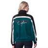 G-III Sports Women's Midnight Green Philadelphia Eagles Post Game Full-Zip Track Jacket view 2