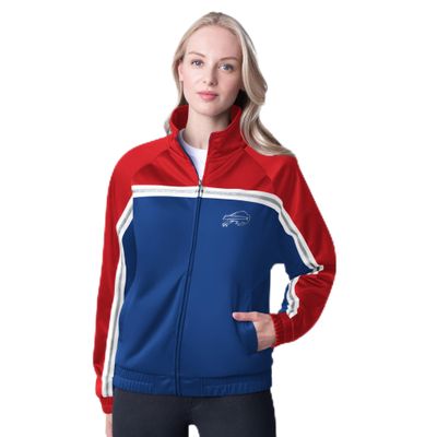 G-III Sports Women's Royal Buffalo Bills Post Game Full-Zip Track Jacket