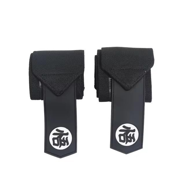 CROWN Anime Wrist Wraps Lifting Straps for Men and Women - 1 Pair Each, Gym Accessories Support Weightlifting, Powerlifting, Strength Training, and Improve Workout (C3)