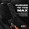 CPX MAX Black Raw Carbon Fiber T700 Pickleball Elongated Paddle Racket - Professional Grade, 14mm Core Thickness, Comfortable Tennis Style Grip - Durable Designed in Chicago, USA view 3