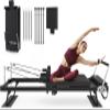 91.3" Pilates Reformer Foldable, TYRSEN Adjustable Pilates Machine, Springs and Cords Dual Resistance Customizable, Longer Smooth Rail, Jump Board, Full-Body Workout Equipment Home Use, Up to 400 lbs view 1