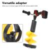 Garosa Electric Ice Auger 8-Inch Diameter 20-Inch Length Ice Drill Bit for Thin Ice Fishing Aluminum Alloy Carbide Tipped Winter Ice Breaking Tool view 4