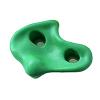 NOENNULL 10PCS Rock Climbing Holds, PE Wall Grips Rock Wall Hold Set Ergonomic Comfortable Hand Climbing Rock for Kids Adult Wall Grips Climbing Wall Grips for Indoor Outdoor (Green) view 2